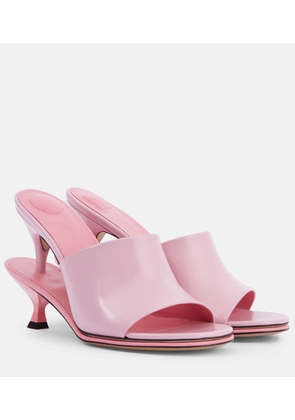 Jacquemus Doubles leather mules