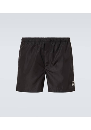 Valentino Logo swim trunks