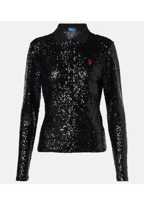 Polo Ralph Lauren Sequined polo shirt