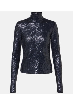 Polo Ralph Lauren Sequined turtleneck top