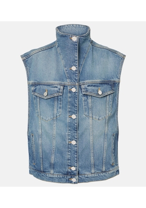 Alaia Denim vest