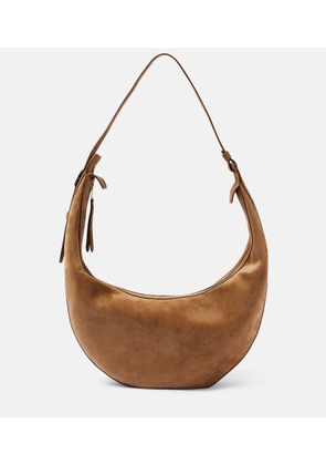 Khaite Augustina suede shoulder bag