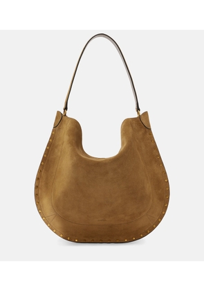 Isabel Marant Oskan Large suede shoulder bag