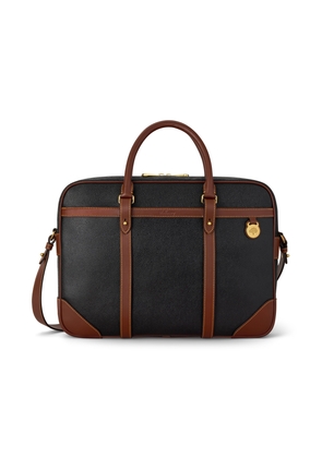 Mulberry Men's Heritage Briefcase Black-Cognac