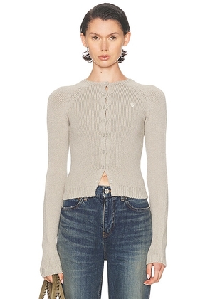 Acne Studios Kephanie Cardigan in Ash Grey - Grey. Size M (also in ).