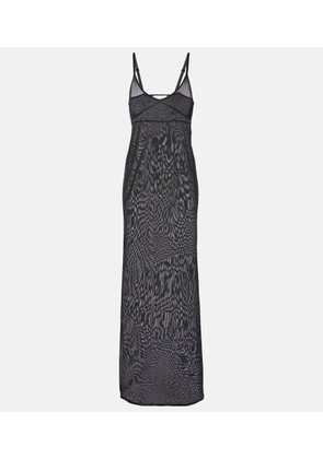 Saint Laurent Jersey slip dress