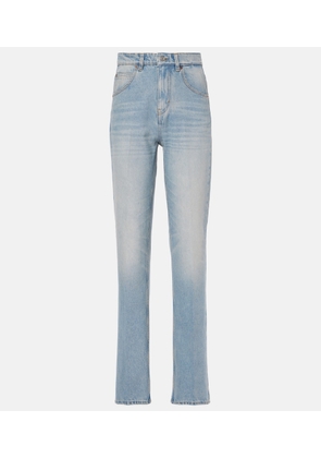 Victoria Beckham Julia high-rise straight jeans