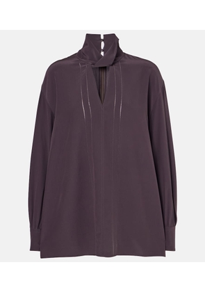 Joseph Rivoli silk crepe de chine blouse