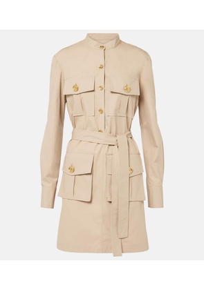 Givenchy 4G cotton poplin minidress