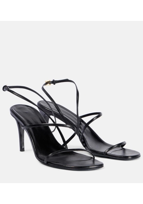 Khaite Loop 75 leather sandals