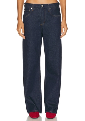 Citizens of Humanity Lindz Low Rise Easy Straight Jeans in Amherst - Blue. Size 27 (also in 28, 29, 30, 31, 32, 33, 34).
