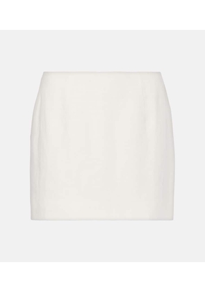 Faithfull Jane linen miniskirt