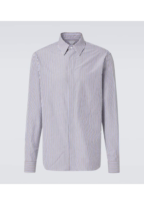 Bottega Veneta Striped cotton and linen shirt