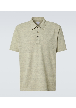 Bottega Veneta Chine cotton pique polo shirt