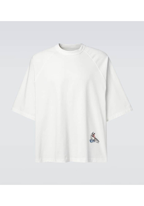 Bottega Veneta Embroidered cotton jersey T-shirt