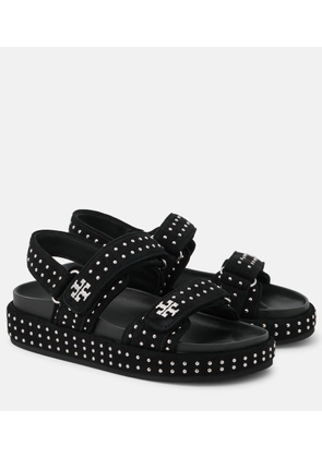 Tory Burch Kira Stud suede sandals