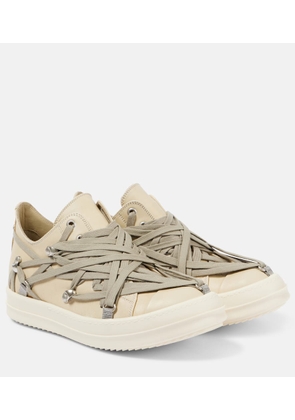 Rick Owens Hollywood Megalace suede sneakers