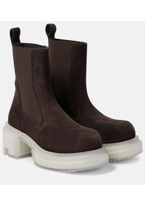 Rick Owens Beatle suede ankle boots
