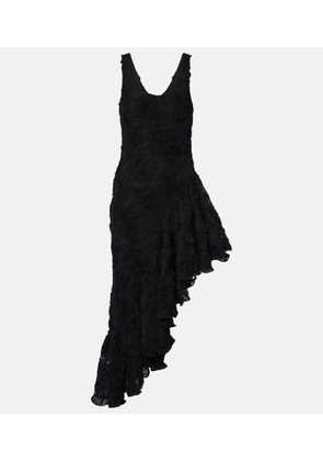 Rotate Floral ruffled midi dress