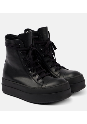 Rick Owens Mega Bumper leather sneakers