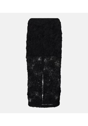 Rotate Floral pencil skirt