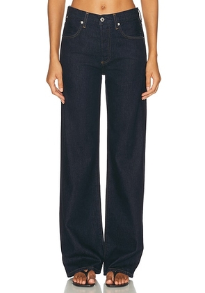 Citizens of Humanity Annina Straight Leg Jeans in Juno - Blue. Size 23 (also in 24, 25, 26, 27, 28, 29, 30, 32, 33).