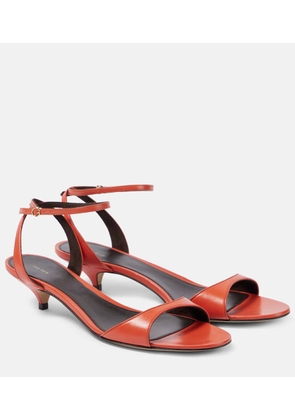 The Row Vika 35 leather sandals