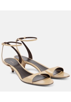 The Row Vika 35 leather sandals