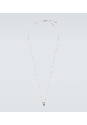 Gucci Interlocking G sterling silver necklace