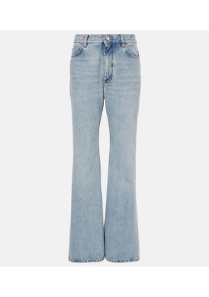 Balenciaga Mid-rise flared jeans