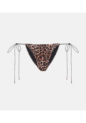 Bananhot Liv leopard-print bikini bottoms