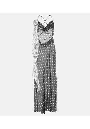 Bananhot Priya polka-dot maxi dress