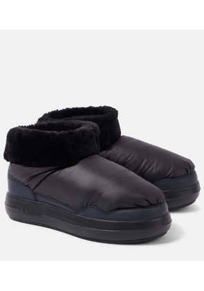 Chloe Polar ankle boots