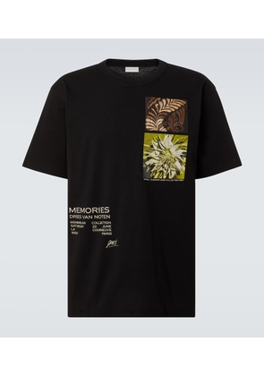 Dries Van Noten Printed cotton jersey T-shirt