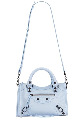 Balenciaga Le City Mini Bag in Cloudy Blue - Blue. Size all.