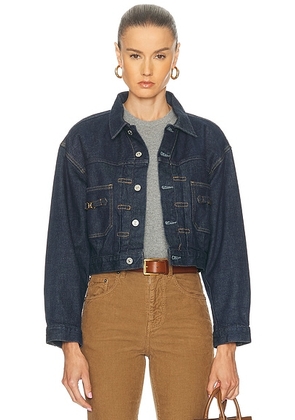 Citizens of Humanity Alma Jacket in Helia - Blue. Size M (also in S, XL, XS).