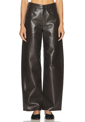 Citizens of Humanity Ayla Baggy in Chocolate - Chocolate. Size 23 (also in 25, 26, 27, 28, 29, 30, 31, 32, 34).