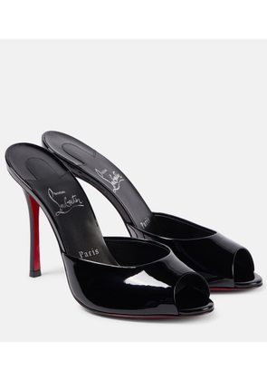 Christian Louboutin Me Dolly 100 patent leather mules