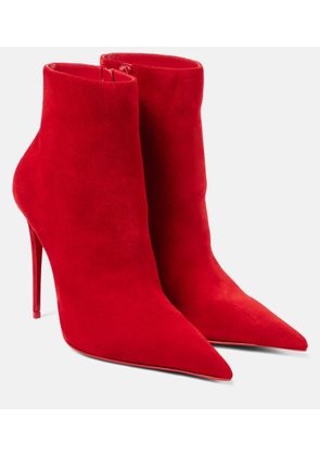 Christian Louboutin Kate Max 100 suede ankle boots