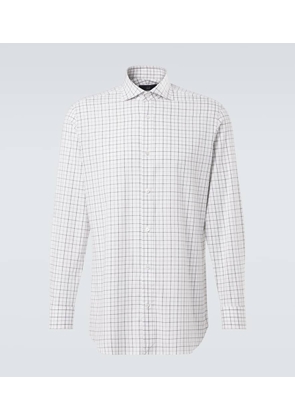 Dunhill Checked cotton shirt