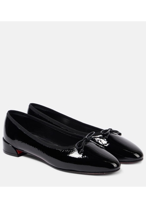 Christian Louboutin Sweetie Jane patent leather ballet flats