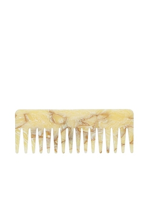 Emi Jay Detangling Comb in Chantilly - Cream. Size all.