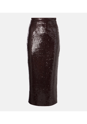 Roland Mouret Sequined midi skirt