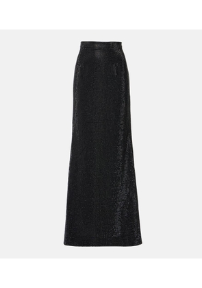 Roland Mouret Crystal-embellished maxi skirt