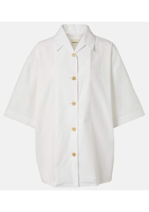 Khaite Owen cotton poplin shirt