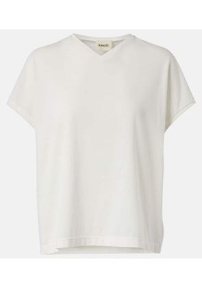 Khaite Devra cotton-blend top