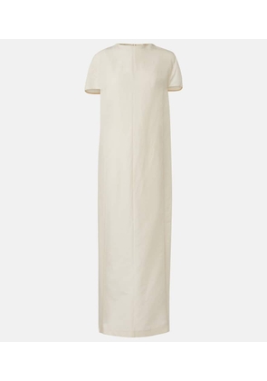 Khaite Webster silk and cotton organza maxi dress