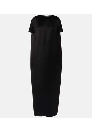 Khaite Webster satin maxi dress