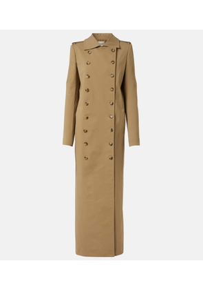 Khaite Mallory double-breasted trench coat