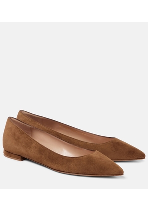 Gianvito Rossi Gianvito suede ballet flats
